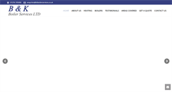 Desktop Screenshot of bkboilerservices.co.uk